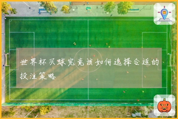 世界杯买球究竟该如何选择合适的投注策略
